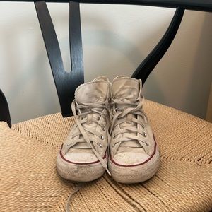 Used white converse